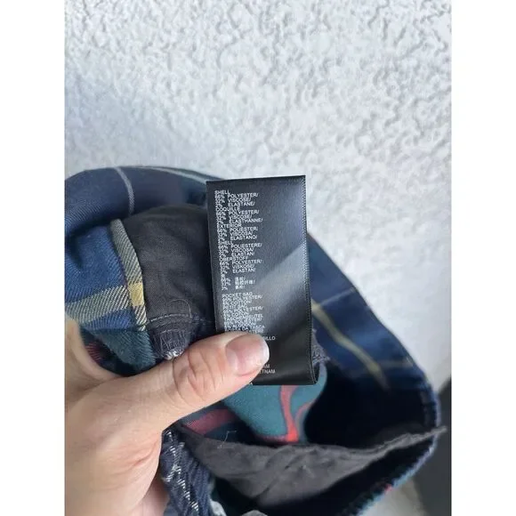 Urban Outfitters Paige Pleated Cropped Straight Leg Trouser- Small- Multicolored - Picture 10 of 10